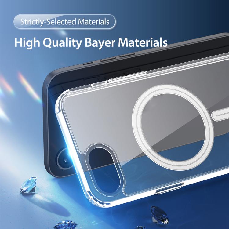 For iPhone 16e DUX DUCIS Clin Mag Series Magsafe TPU Phone Case(Transparent) - free shipping - PMC TechLife - Order now!