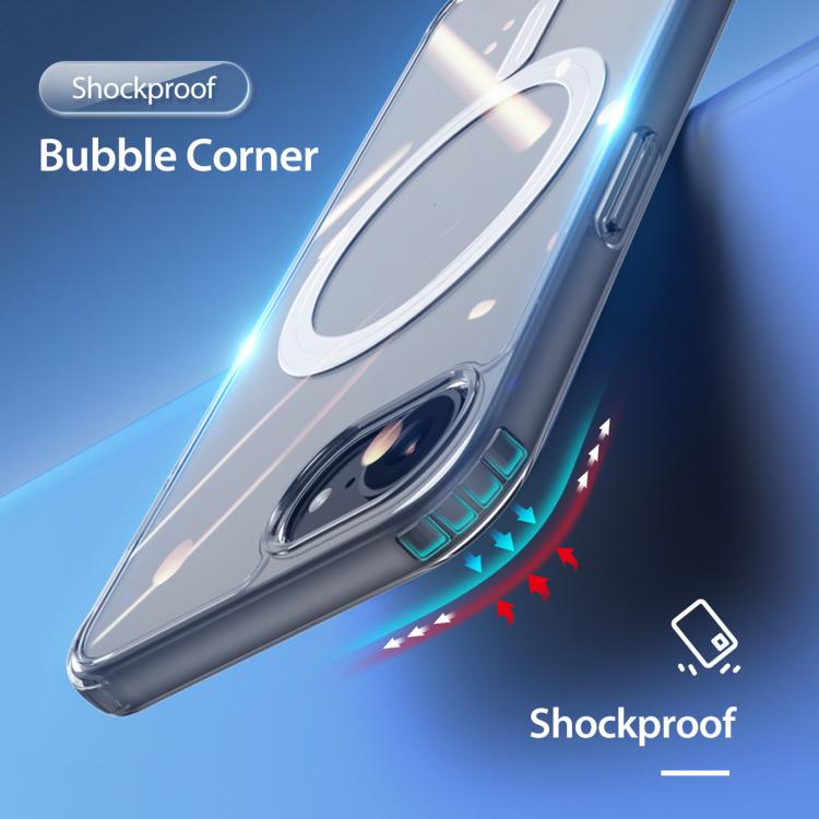 For iPhone 16e DUX DUCIS Clin Mag Series Magsafe TPU Phone Case(Transparent) - free shipping - PMC TechLife - Order now!