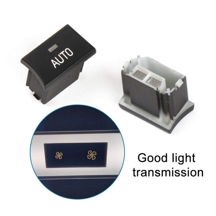 For BMW 1 Series / 3 Series / X1 / X3 Left Driving Car Air Conditioner Panel Switch Button A Key 64119320348-A2 - Car Switches by PMC TechLife | Online Shopping South Africa | PMC TechLife | Buy Now Pay Later Mobicred