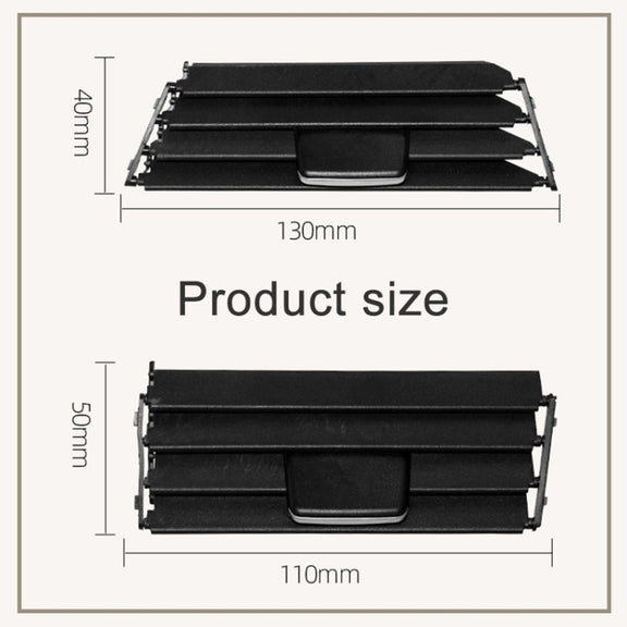 For BMW 3 Series E90 Left Driving Car Air Conditioner Air Outlet Panel 6422 9130 459-L, Style:Grille No. 4