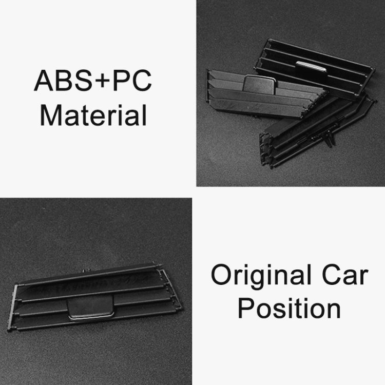 For BMW 3 Series E90 Left Driving Car Air Conditioner Air Outlet Panel 6422 9130 458-R, Style:Grille No. 3 - Air Conditioning System by PMC TechLife | Online Shopping South Africa | PMC TechLife | Buy Now Pay Later Mobicred