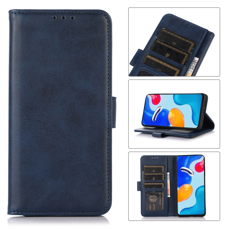 For iPhone 16 Pro Max Cow Texture Leather Phone Case(Blue) - free shipping - PMC TechLife - Order now!