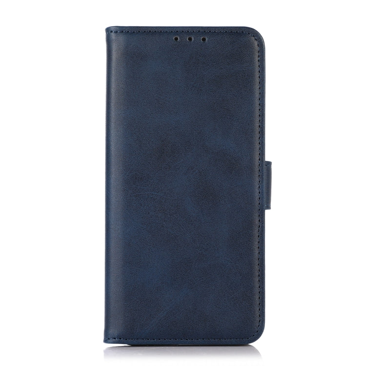 For iPhone 16 Cow Texture Leather Phone Case(Blue) - iPhone 16 Cases by PMC TechLife | Online Shopping South Africa | PMC TechLife | Buy Now Pay Later Mobicred