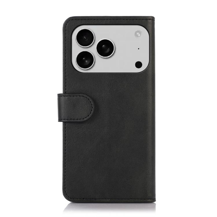For iPhone 17 Pro Max Cow Texture Leather Phone Case(Black) - free shipping - PMc TechLife - Order now!