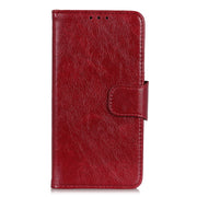 For iPhone 16 Pro Nappa Texture Leather Case(Red)