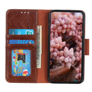 For iPhone 16 Nappa Texture Leather Case(Brown)