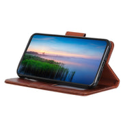 For iPhone 16 Nappa Texture Leather Case(Brown)