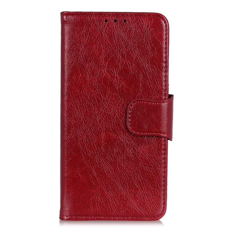 For iPhone 17 Pro Nappa Texture Leather Case(Red)