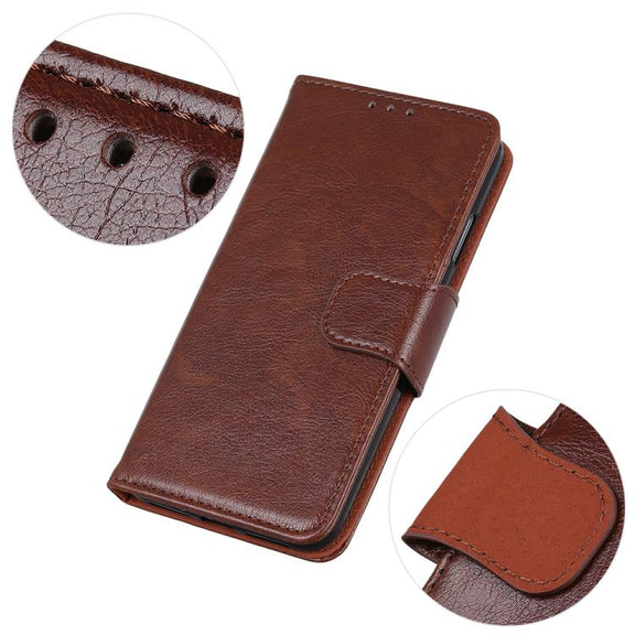 For iPhone 17 Pro Max Nappa Texture Leather Case(Brown)