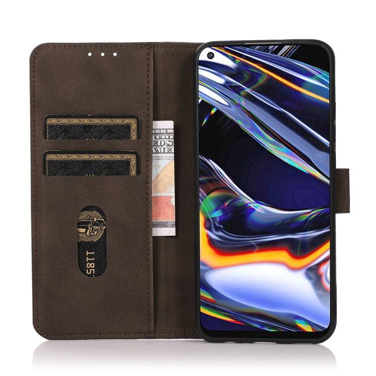 For iPhone 16 Pro KHAZNEH Matte Texture Leather Phone Case(Brown)