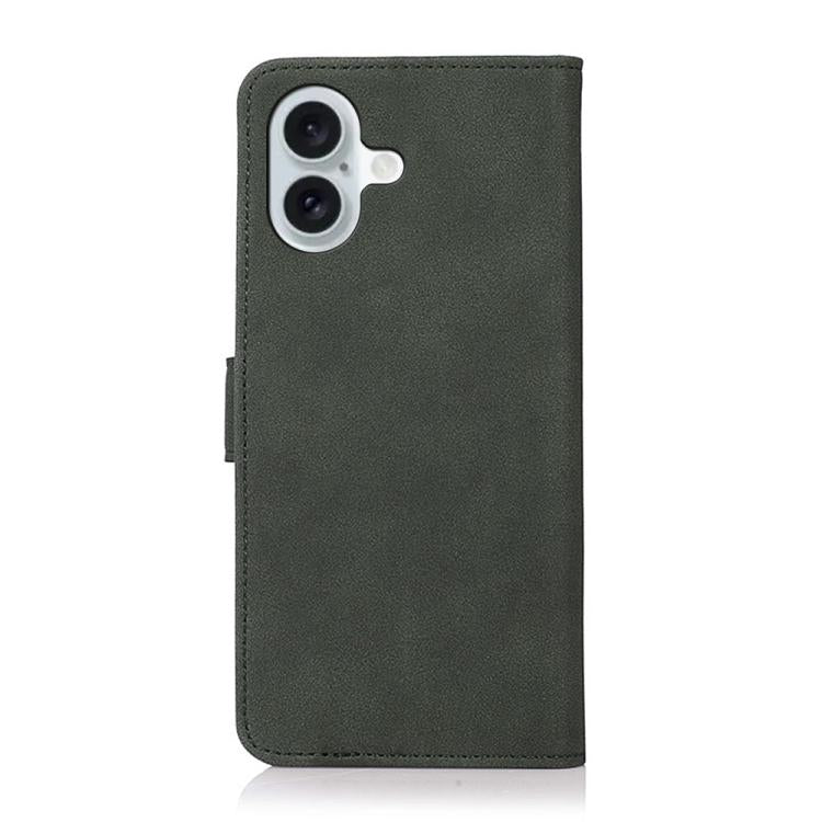 For iPhone 17 KHAZNEH Matte Texture Leather Phone Case(Green) - free shipping - PMc TechLife - Order now!