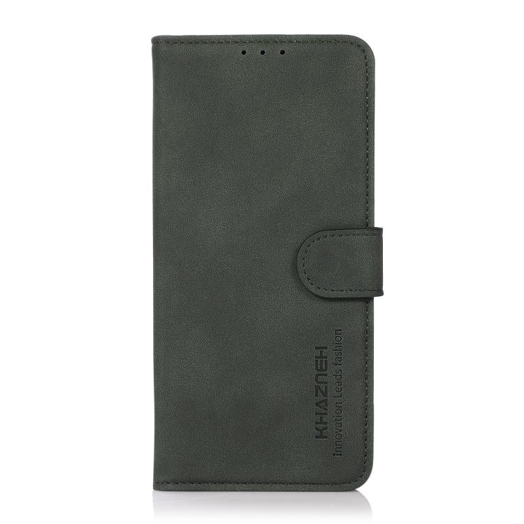 For iPhone 17 Air KHAZNEH Matte Texture Leather Phone Case(Green) - free shipping - PMc TechLife - Order now!