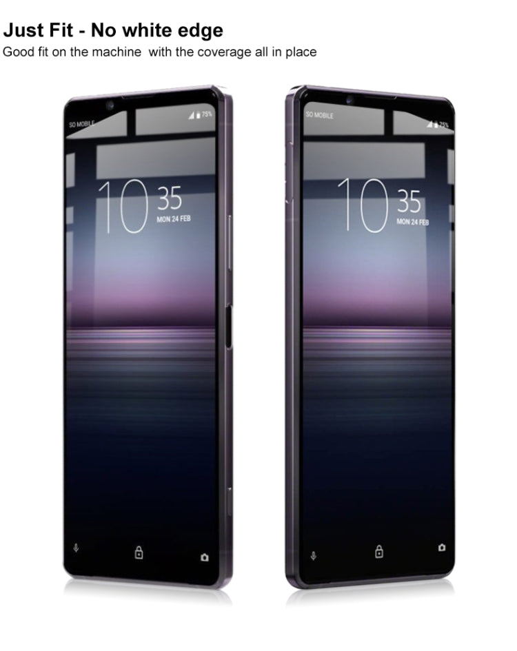 For Sony Xperia 1 II IMAK Pro+ Series Full Screen Tempered Glass Film