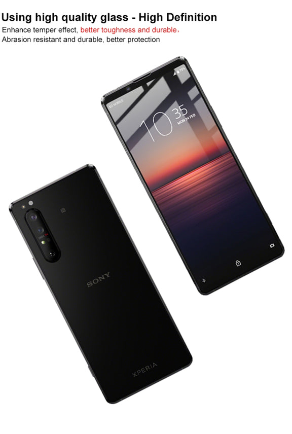 For Sony Xperia 1 II IMAK Pro+ Series Full Screen Tempered Glass Film
