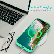For iPhone 16 Pro Max Solid Color Silicone Phone Case(Green)