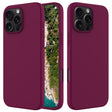 For iPhone 16 Pro Max Solid Color Silicone Phone Case(Violet) - More iPhone Cases by PMC TechLife | Online Shopping South Africa | PMC TechLife | Buy Now Pay Later Mobicred