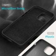 For iPhone 16 Pro Solid Color Silicone Phone Case(Black)