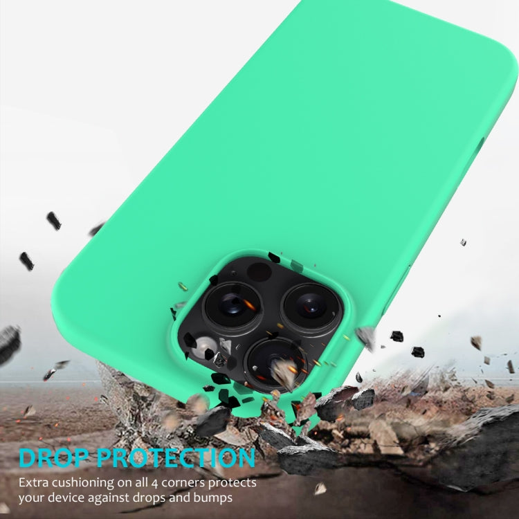 For iPhone 16 Pro Solid Color Silicone Phone Case(Green) - free shipping - PMC TechLife - Order now!