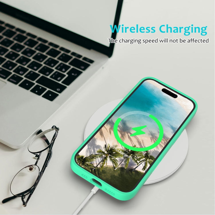 For iPhone 16 Plus Solid Color Silicone Phone Case(Green) - More iPhone Cases by PMC TechLife | Online Shopping South Africa | PMC TechLife | Buy Now Pay Later Mobicred