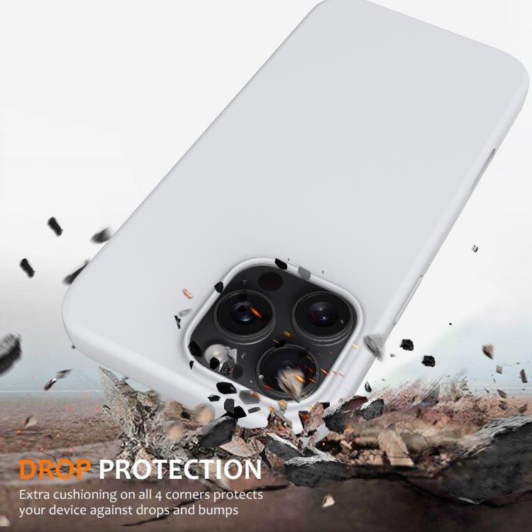 For iPhone 16 Pro Max Shockproof Silicone Magsafe Phone Case(White) - free shipping - PMC Jewellery - Order now!