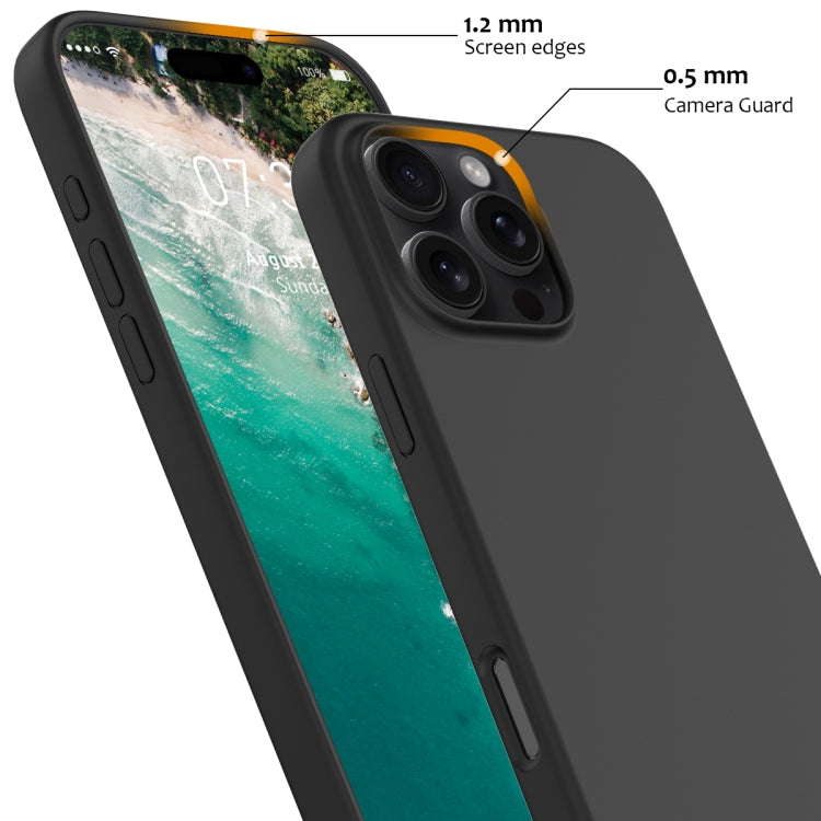 For iPhone 16 Pro Shockproof Silicone Magsafe Phone Case(Black) - iPhone 16 Pro Cases by PMC TechLife | Online Shopping South Africa | PMC TechLife | Buy Now Pay Later Mobicred