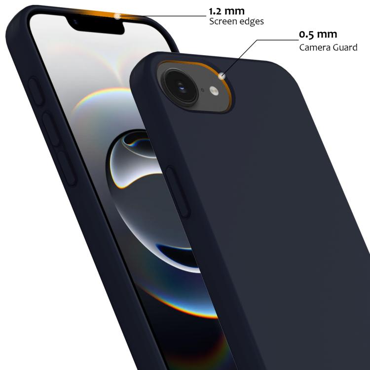 For iPhone 16e Shockproof Silicone Magsafe Phone Case(Navy Blue) - iPhone 16e Cases by PMC TechLife | Online Shopping South Africa | PMC TechLife | Buy Now Pay Later Mobicred