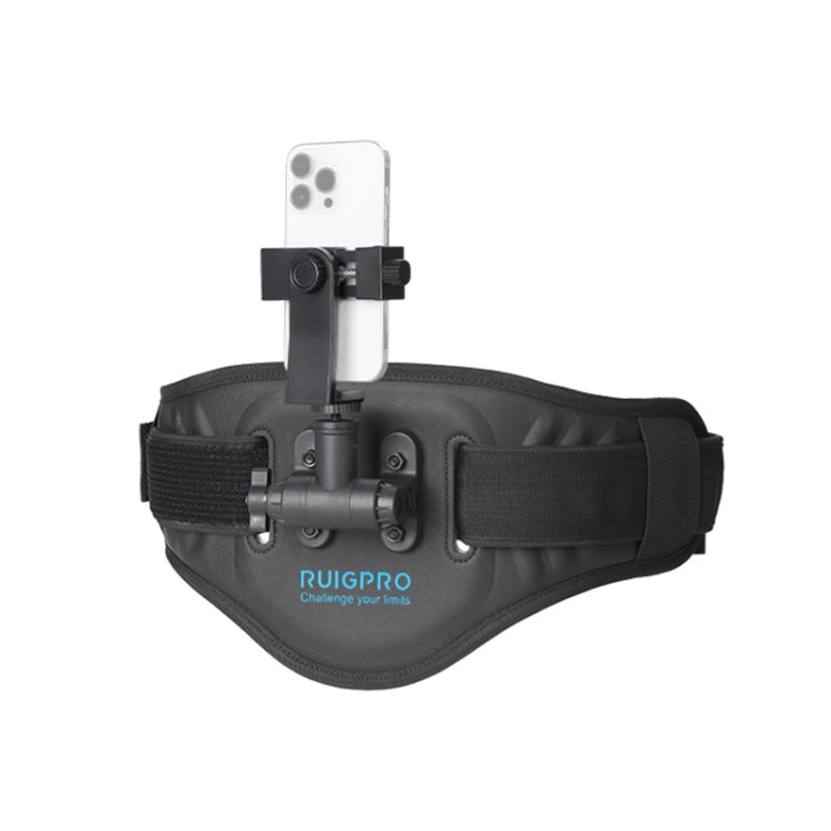RUIGPRO Waist Belt Mount Strap With Phone Clamp - Chest Belt by RUIGPRO | Online Shopping South Africa | PMC TechLife | Buy Now Pay Later Mobicred
