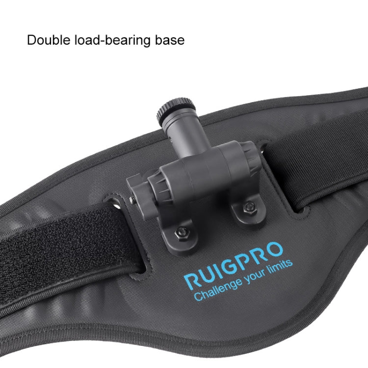 RUIGPRO Waist Belt Mount Strap With Phone Clamp - Chest Belt by RUIGPRO | Online Shopping South Africa | PMC TechLife | Buy Now Pay Later Mobicred