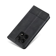 For Xiaomi Redmi K70/K70 Pro AZNS Magnetic Calf Texture Flip Leather Phone Case(Black)