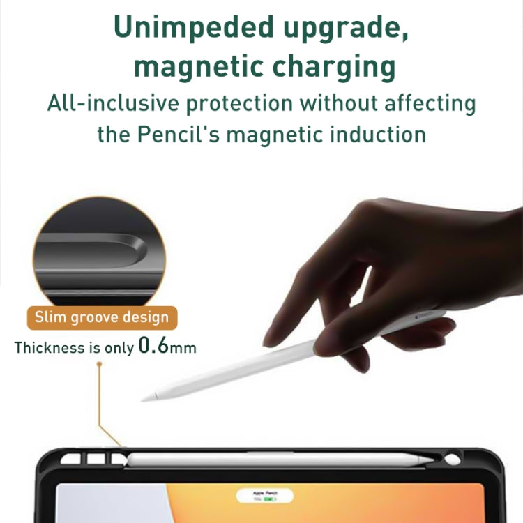 For iPad Pro 12.9 2022 / 2021 / 2020 Integrated Bluetooth Keyboard Leather Case with Backlight & Touchpad(Black) - For iPad Pro by PMC TechLife | Online Shopping South Africa | PMC TechLife