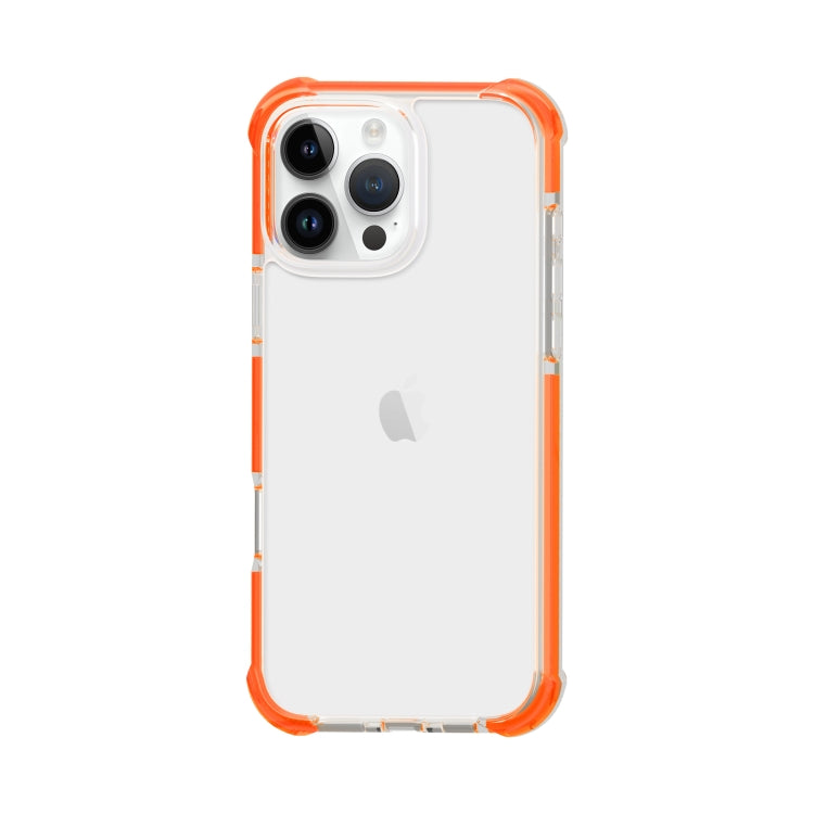 For iPhone 16 Pro Max Four-corner Shockproof TPU + Acrylic Phone Case(Orange) - iPhone 16 Pro Max Cases by PMC TechLife | Online Shopping South Africa | PMC TechLife | Buy Now Pay Later Mobicred
