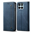For Honor X8 5G / X6 4G Foreign Denim Texture Flip Leather Phone Case(Blue) - free shipping - PMC TechLife - Order now!