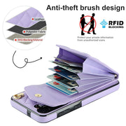 For Samsung Galaxy S24 5G Rhombic Texture Card Bag Phone Case with Long Lanyard(Light Purple)