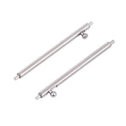 20mm 100pcs Stainless Steel Watch Band Connector, Outside Diameter:1.8mm