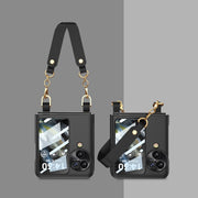 For OPPO Find N3 Flip GKK Integrated Ultra-thin Handbag Phone Case(Black)