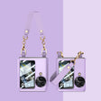 For OPPO Find N3 Flip GKK Integrated Ultra-thin Handbag Phone Case(Purple) - OPPO Cases by GKK | Online Shopping South Africa | PMC Jewellery | Buy Now Pay Later Mobicred