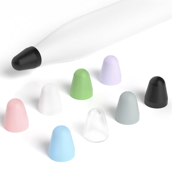 For Xiaomi Stylus Pen 2 8pcs / Set Silicone Wear-resistant Stylus Nib Cover(White)