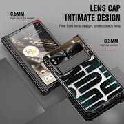 For Google Pixel Fold Integrated Electroplating Folding Phone Case(Black)