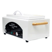 Stainless Steel Household High Temperature Towel Manicure Disinfection Cabinet(US Plug)