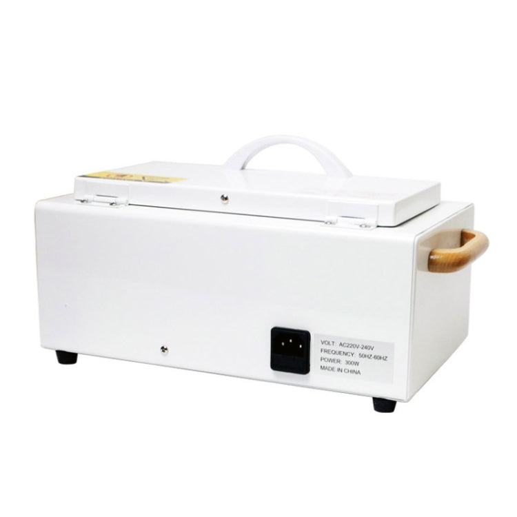 Stainless Steel Household High Temperature Towel Manicure Disinfection Cabinet(US Plug)
