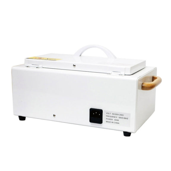 Stainless Steel Household High Temperature Towel Manicure Disinfection Cabinet(EU Plug)