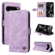 For Google Pixel 9 Pro Skin Feel Life Tree Metal Button Leather Phone Case(Purple) - Google Cases by PMC TechLife | Online Shopping South Africa | PMC TechLife | Buy Now Pay Later Mobicred