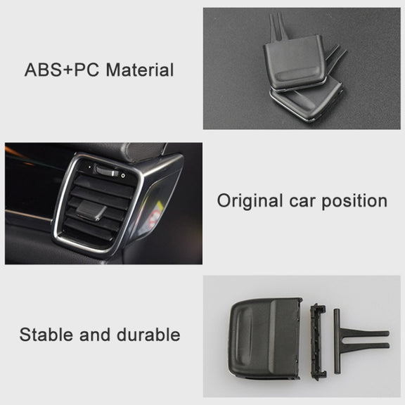 For Porsche Panamera Left Driving Car Air Conditioning Air Outlet Paddle, Type:Left Side