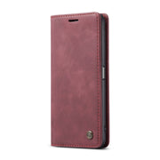 For OPPO A58 5G / A58X 5G CaseMe 013 Multifunctional Horizontal Flip Leather Phone Case(Wine Red)