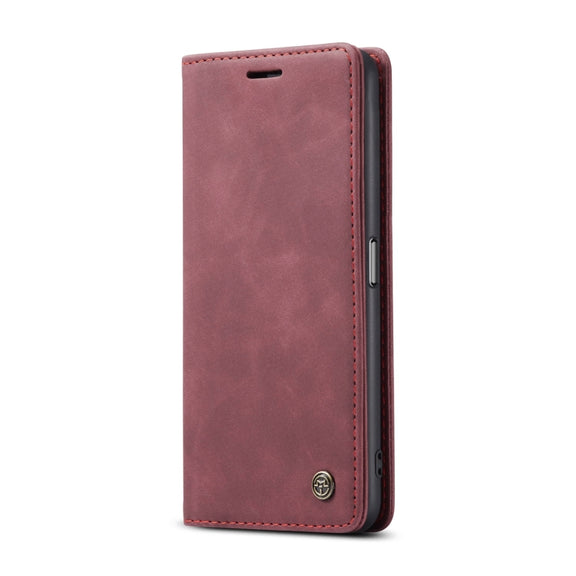 For OPPO A58 5G / A58X 5G CaseMe 013 Multifunctional Horizontal Flip Leather Phone Case(Wine Red)
