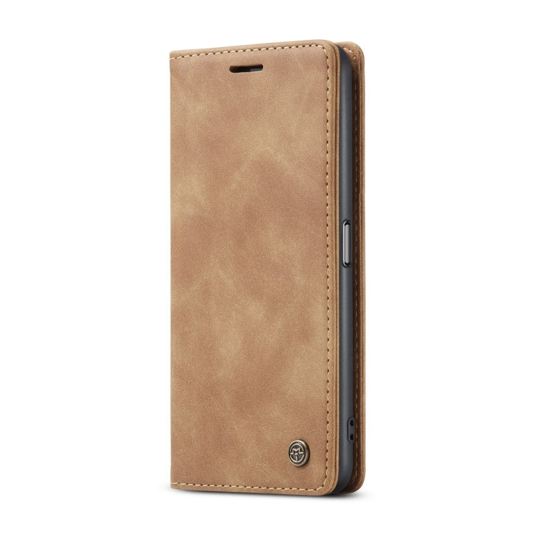 For OPPO A58 5G / A58X 5G CaseMe 013 Multifunctional Horizontal Flip Leather Phone Case(Brown)