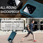 For Xiaomi 14 Pro CaseMe 013 Multifunctional Horizontal Flip Leather Phone Case(Blue)