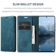 For Xiaomi Poco X6 Pro CaseMe 013 Multifunctional Horizontal Flip Leather Phone Case(Blue)