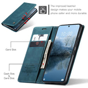 For Xiaomi Poco X6 Pro CaseMe 013 Multifunctional Horizontal Flip Leather Phone Case(Blue)