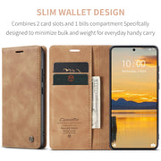 For Xiaomi Poco X6 Pro CaseMe 013 Multifunctional Horizontal Flip Leather Phone Case(Brown)